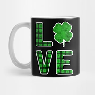 St. Patricks Day Love for a Festive Fan Mug